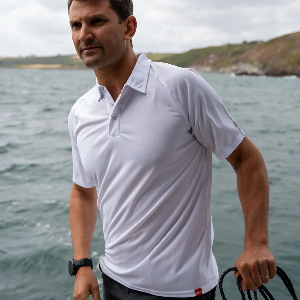 Gill Marine Men’s UV Tec Polo