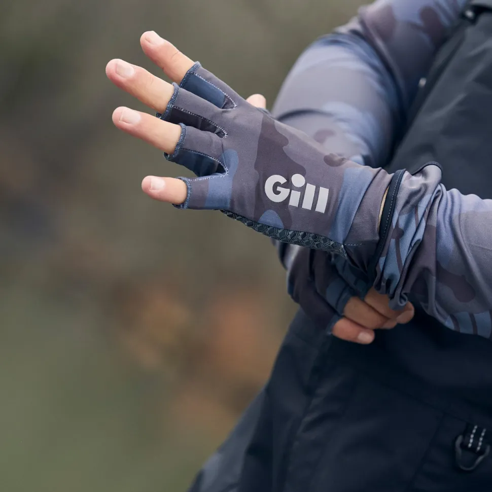 Women Gill Marine XPEL® Tec Gloves in Shadow